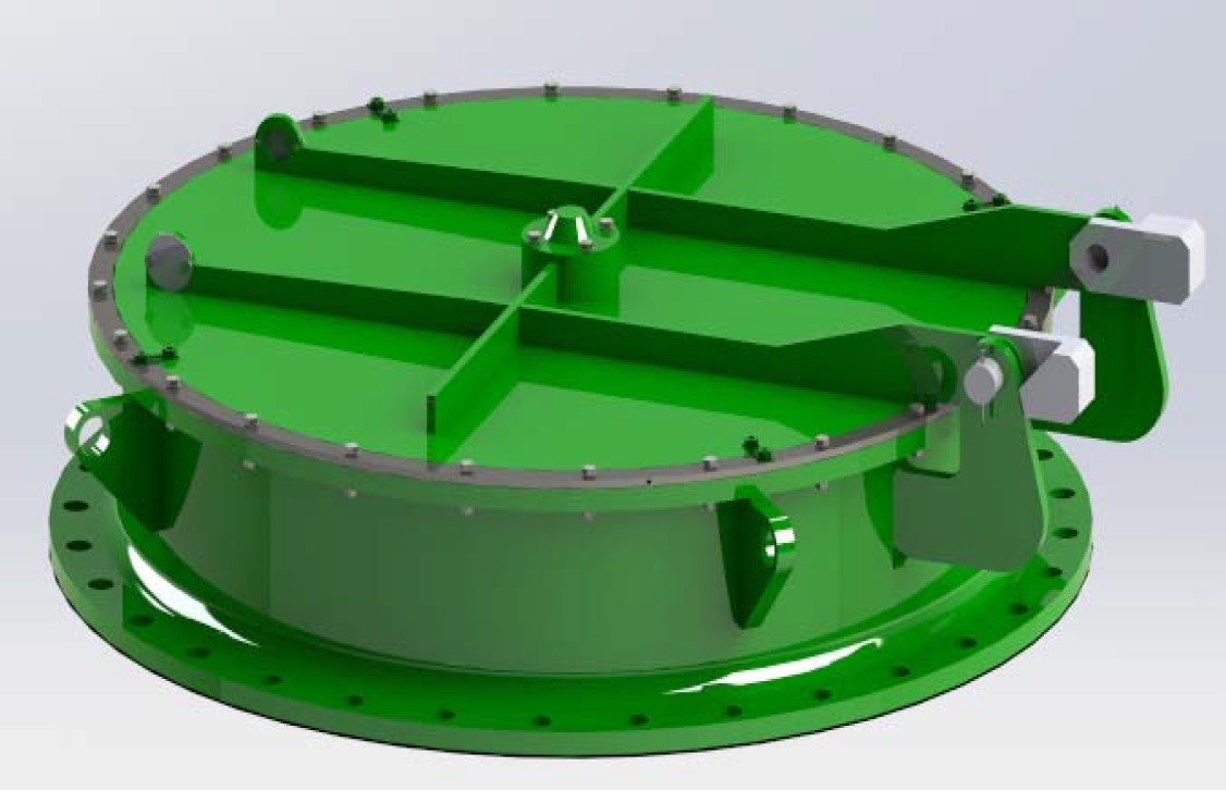 Pressure relief hatch for LPG cargo holds | Ftm.gr